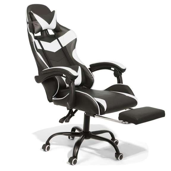 Racing Gaming Chair Ergonomic Design 360 Degree Swivel