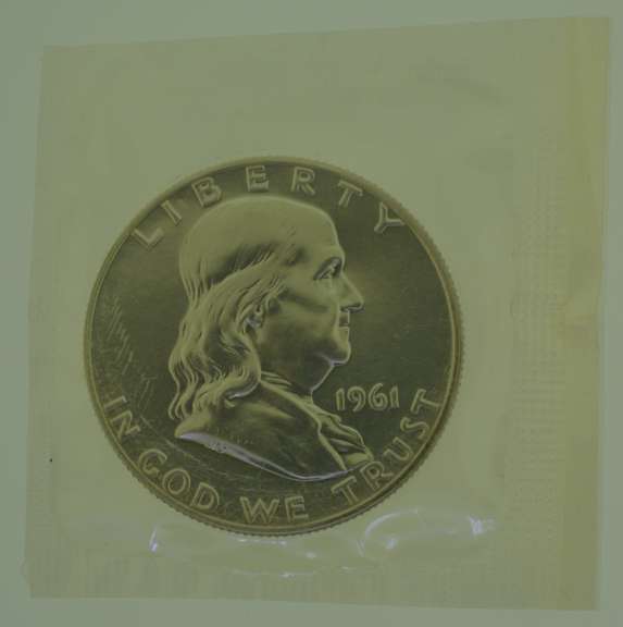 1961 Benjamin Franklin Half Dollar Proof
