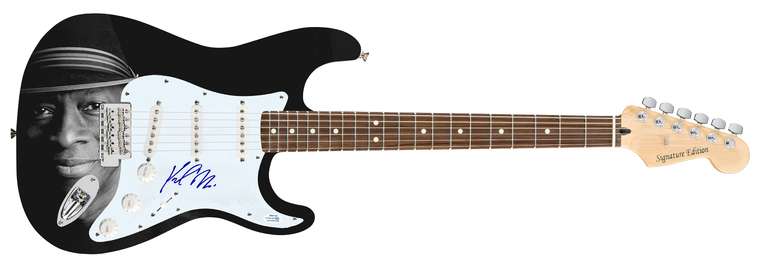 Keb Mo Autographed Signed Custom Photo Graphics Guitar ACOA