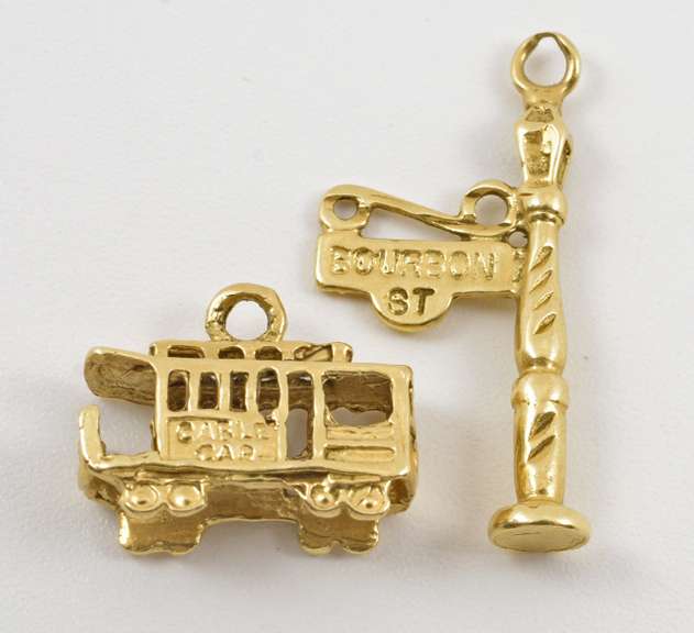 New Orleans & San Francisco Charms