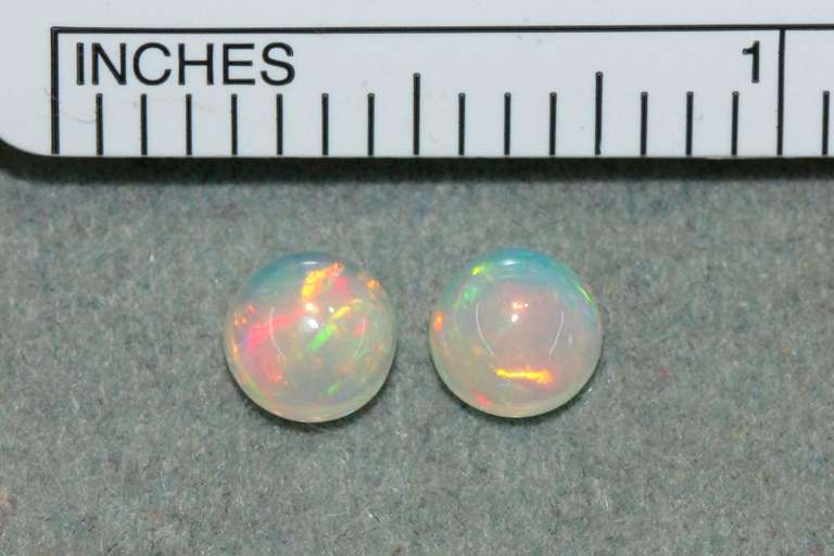 Sunny Pair of Opals - 1.30 cts.