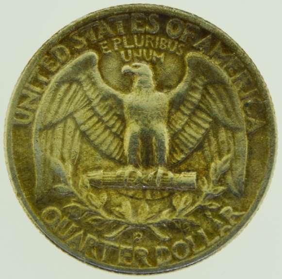 1956-D Washington Quarter Silver 25C US Coin