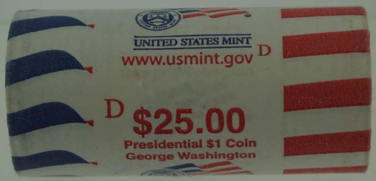 2007-D George Washington Presidential Dollar