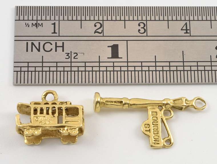 New Orleans & San Francisco Charms