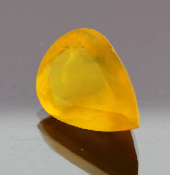 Warm glow 19.63ct Mexican Fire Opal
