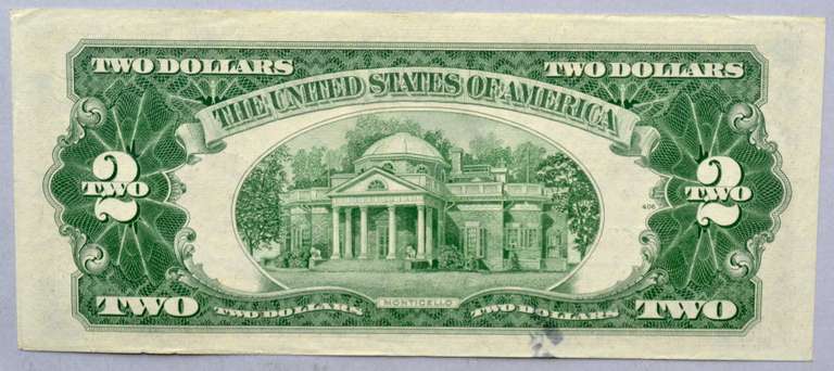 Choice CU 1953 C Star $2 Red Seal US Note