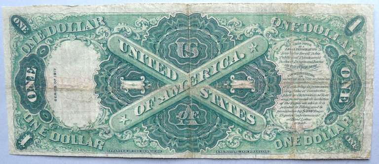 $1 Series of 1917 Landing Of Columbus Note