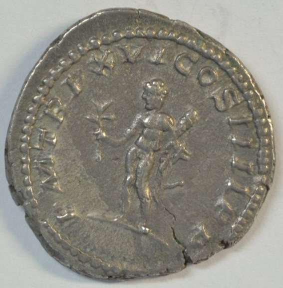 Super sharp Caracalla Roman Silver Denarius, 198-217 AD.