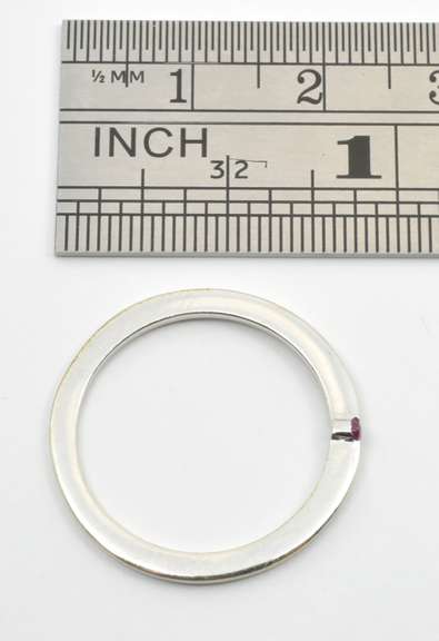 Versatile Thin WG Ring with Ruby
