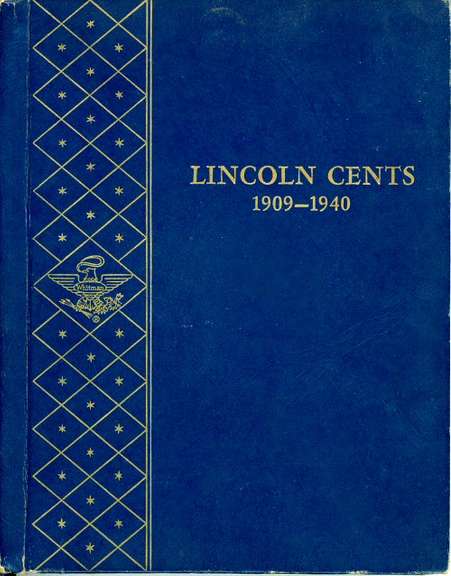 Set of Lincoln Cents in Albums: 1909-1975