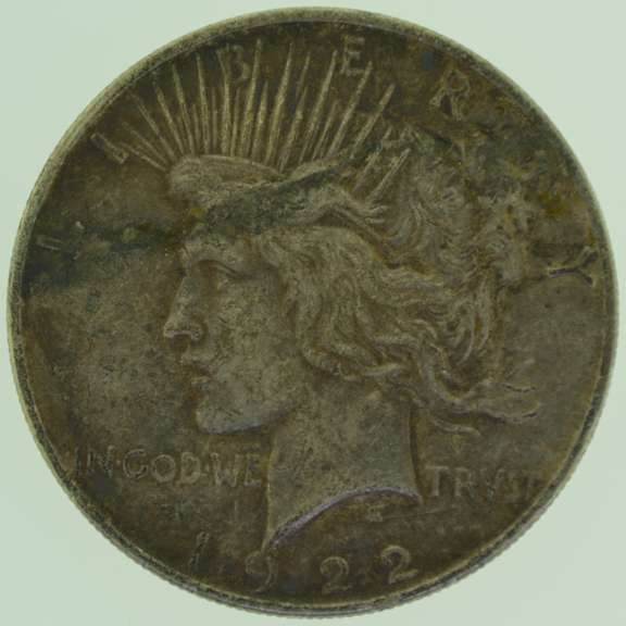 1922 Peace Silver Dollars $1 US Coin