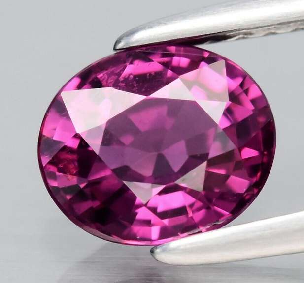 Ravishing 1.34ct rich violet pink Rhodolite Garnet