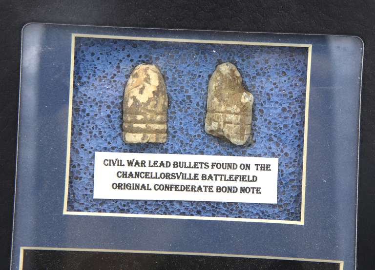Civil War Artifacts Lead Bullets