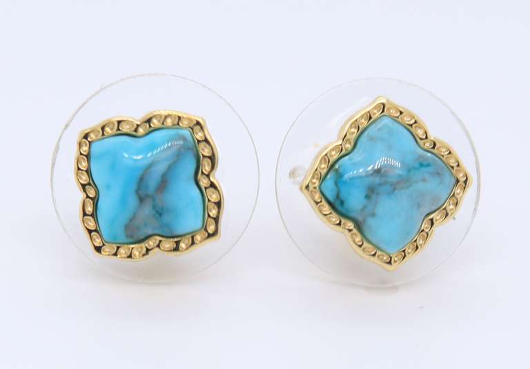 Kendra Scott Mallory Gold Stud Earrings