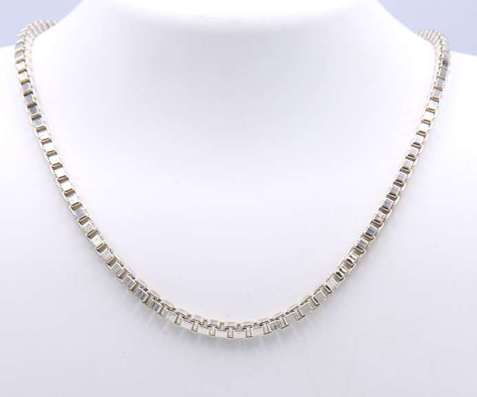 Tiffany & Co Box Chain Necklace