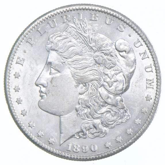 1890-S Morgan Silver Dollar