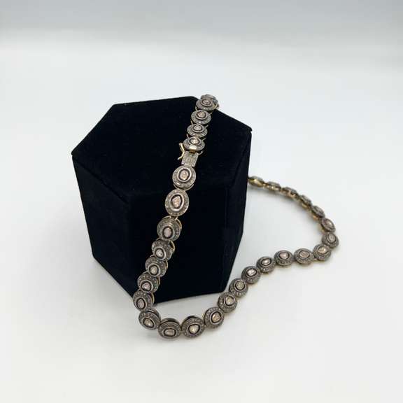Irresistable 18kt Gold Filled  Necklace with 14cts NATURAL DIAMONDS
