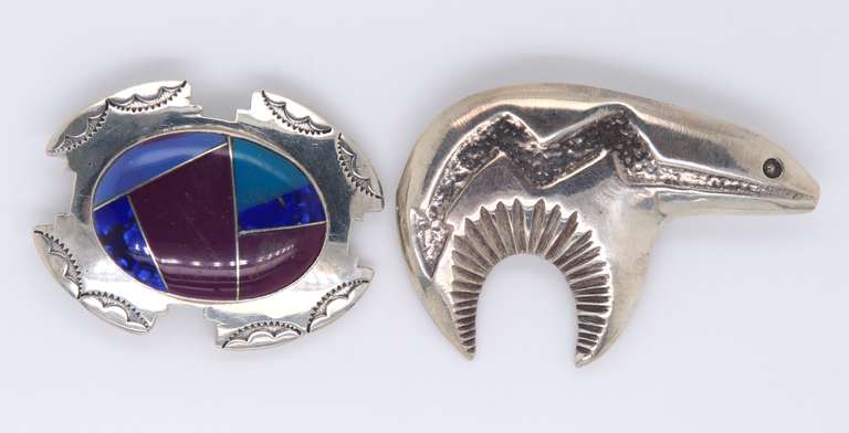 Vintage Sterling Silver Lot of 2 Pins
