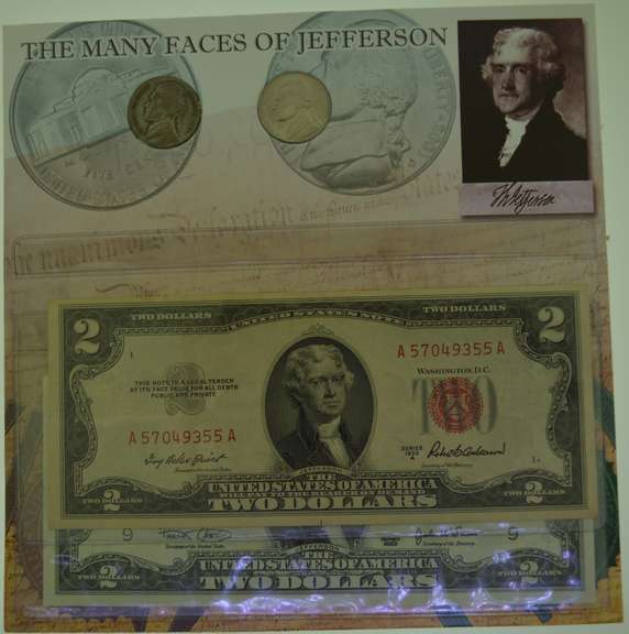 Jeferson Set Comes with COA