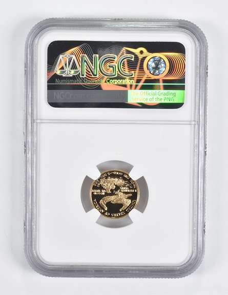 PF70 UCAM 1992-P $5 American Gold Eagle 1/10 Oz. .999 Fine Gold NGC