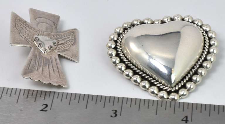 Set of Sterling Silver Pins