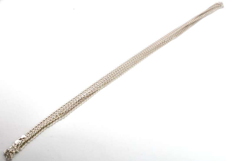 Long Silver Necklace