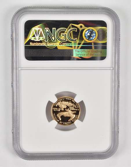 PF70 UCAM 1993-P $5 American Gold Eagle - Graded NGC