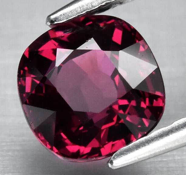Ravishing 1.06ct VS rich violet pink Rhodolite Garnet