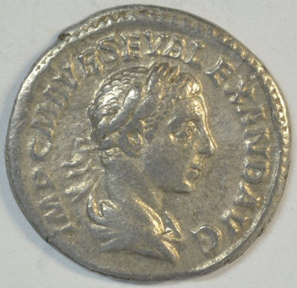 Real nice Severus Alexander Roman Silver Denarius, 222-235 AD