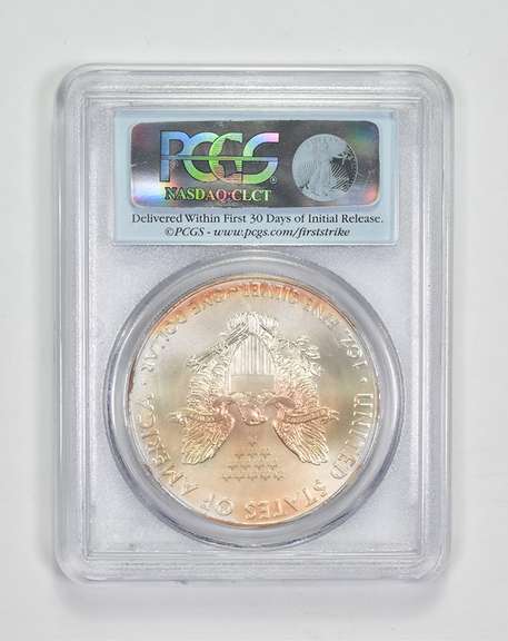 MS70 2012(W) American Silver Eagle - First Strike - Graded PCGS