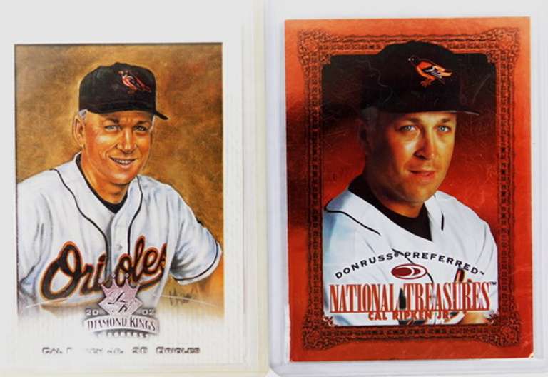 2 Cal Ripken, Jr. Baseball Cards
