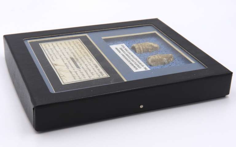 Civil War Artifacts Lead Bullets