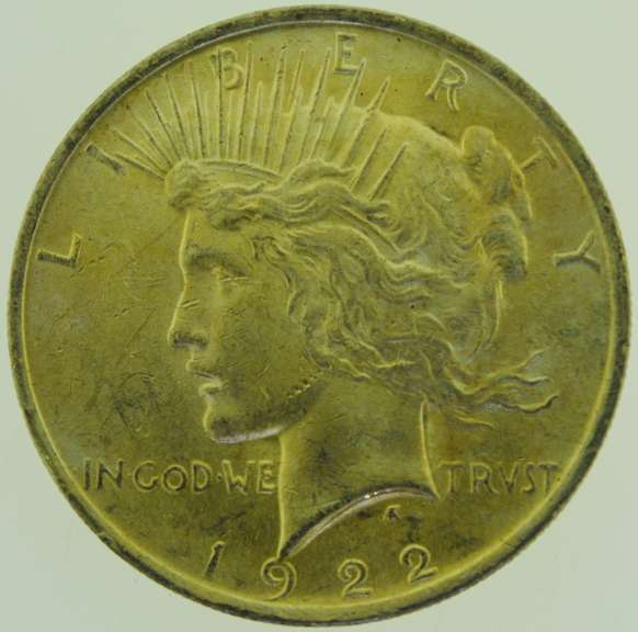 1922 Peace Silver Dollar $1 US Coin
