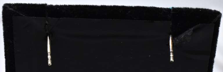 Vintage Southwestern Stone Earrings With Blue Green Red And Black Stones