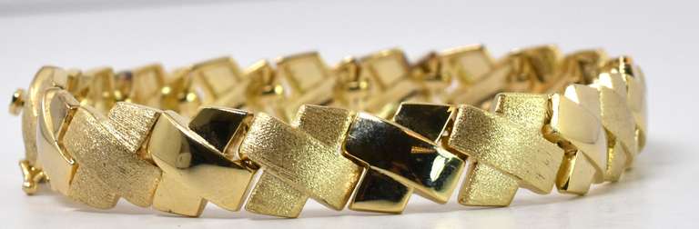 Vermeil Bracelet With X's