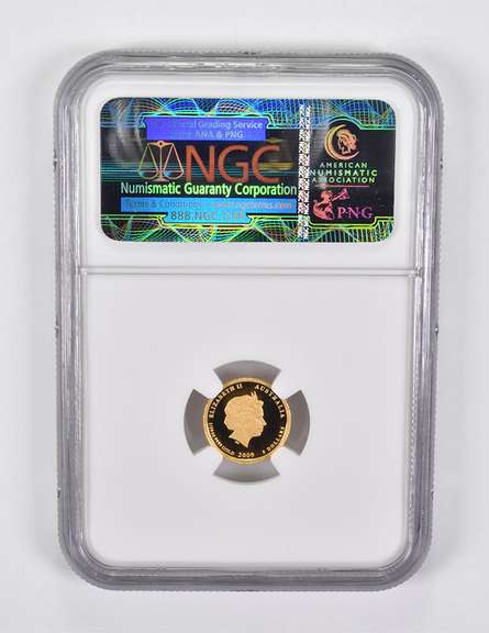 PF70 UCAM 2009-P Australia $5 Gold 1993 Kookaburra NGC