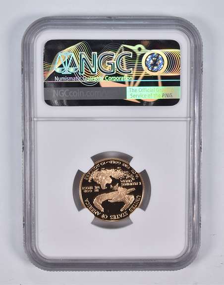 PF70 UCAM 1995-W $10 American Gold Eagle 1/4 Oz. .999 Fine Gold NGC