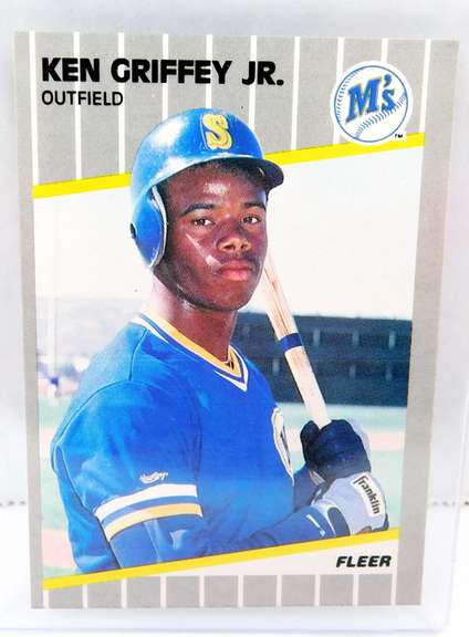 Ken Griffey, Jr. 1989 Fleer Rookie Baseball Card