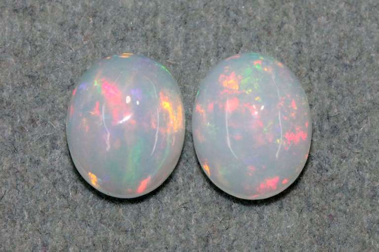 Beautiful Natural Opal Pair