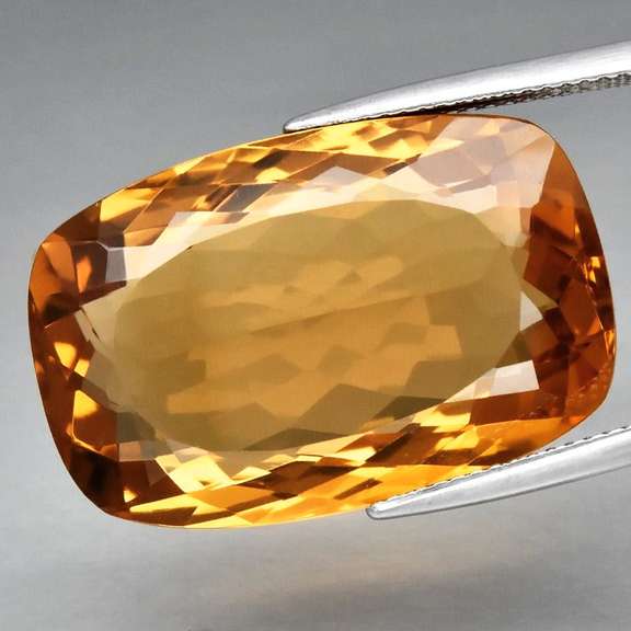 AAA cut color and clarity 29.70ct Brazilian Citrine