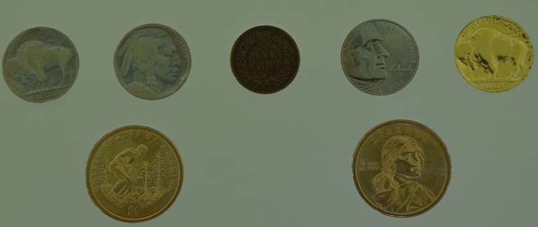 Native American Coin and Stamp Collection