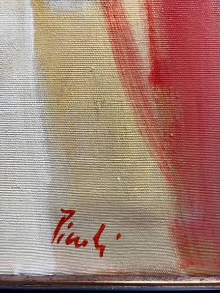Original painting hand signed by the artist "Castelsardo"