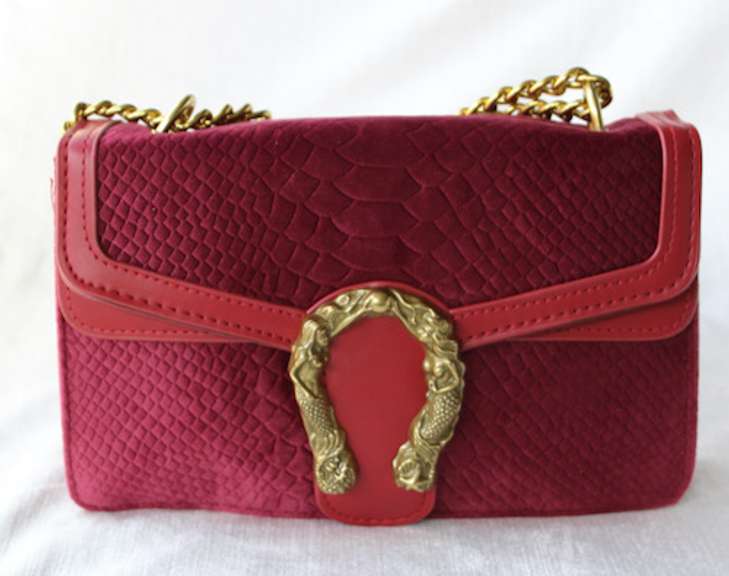 New Arrival Sexy Red Color Hand Bag