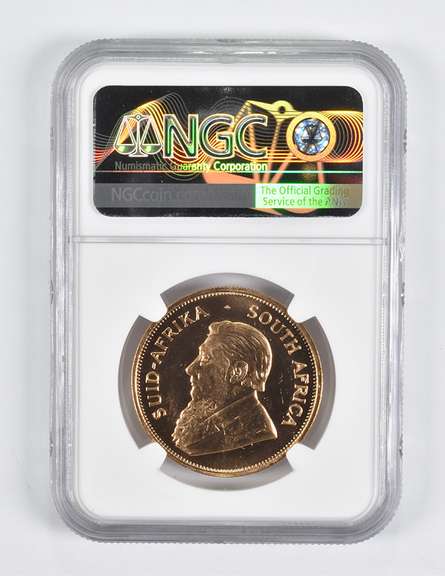 PF67 UCAM 1979 South Africa 1 Krugerrand 1 Oz Fine Gold NGC