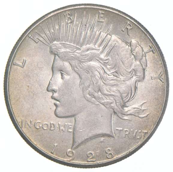 1928 Peace Silver Dollar