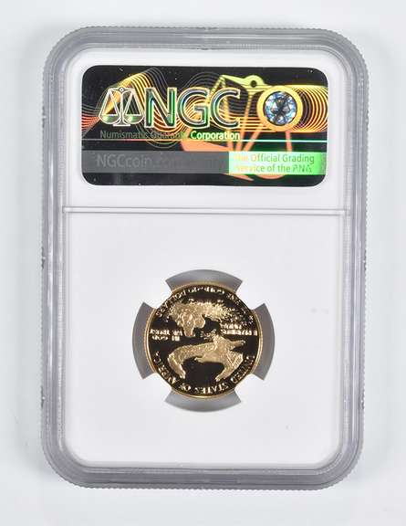 PF70 UCAM 1988-P $10 American Gold Eagle 1/4 Oz. .999 Fine Gold NGC