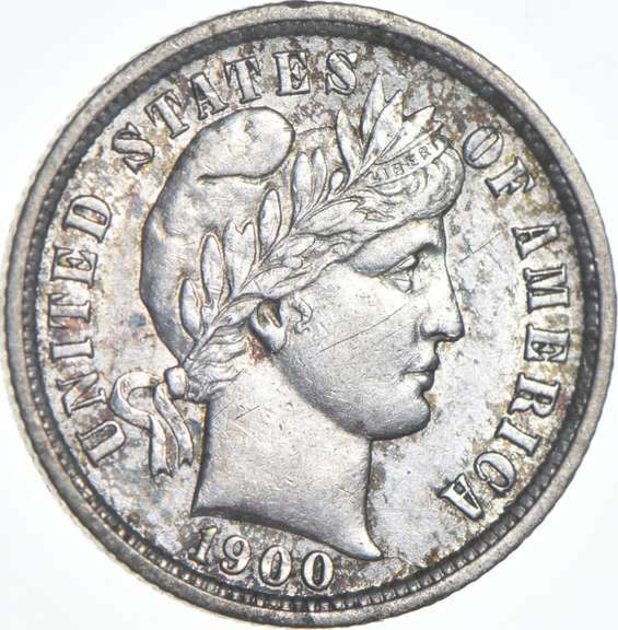 1900-S Barber Dime