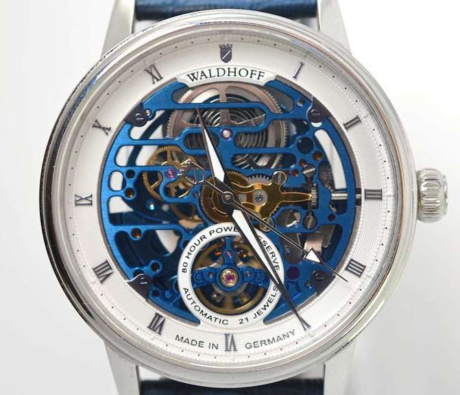 Waldhoff Blue Dial Automatic, Pre-Owned.
