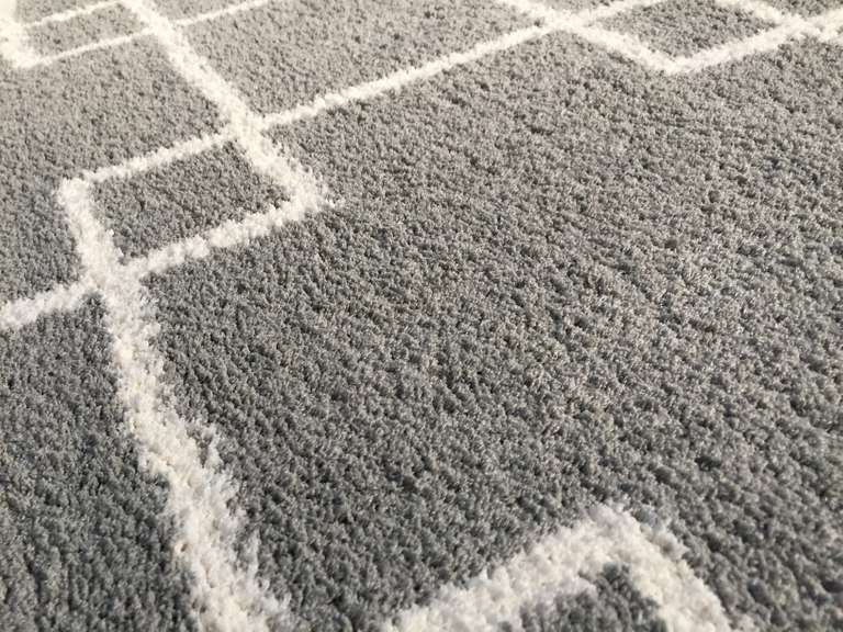 Super Soft Silky Feel Contemporary Rug 6X8