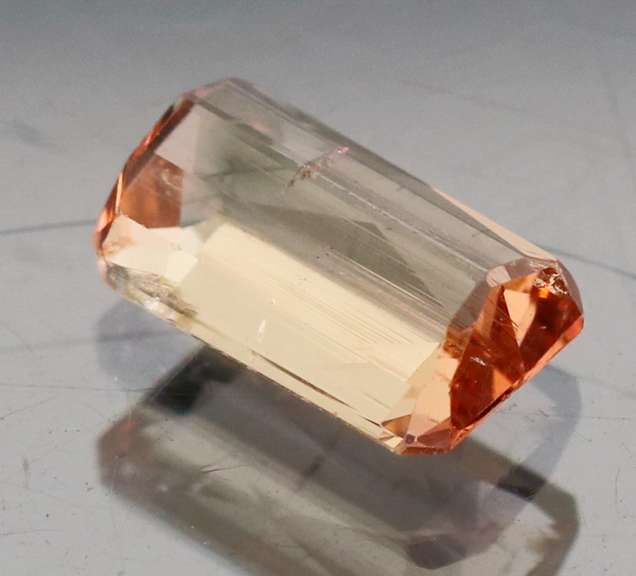 Vibrant! 1.39ct scissor cut pink Tourmaline